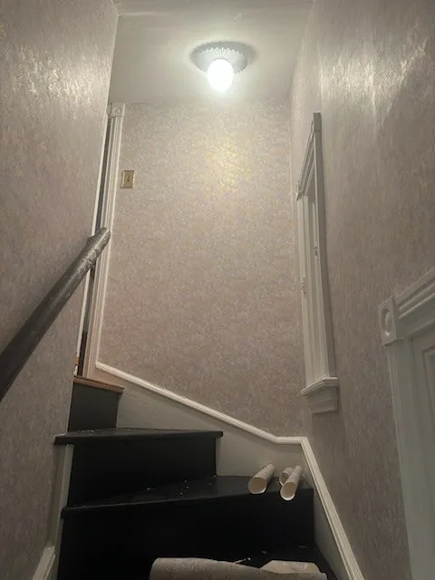 Completed wallpaper project in Streeterville, Chicago